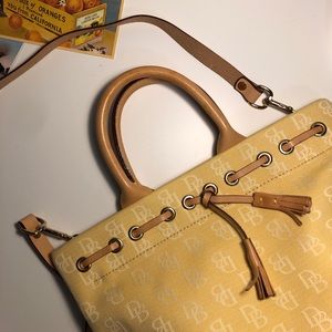 Yellow Dooney & Bourke Purse
